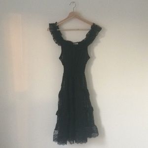 Black lace dress XS jovovich hawk for target